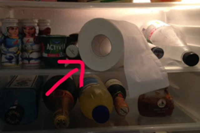 Đặt cuộn giấy vệ sinh vào tủ lạnh: Công dụng tuyệt vời, triệu người học theo