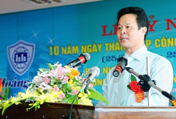 ông Lưu Huy Hà - Chủ tịch HĐQT Công ty CP Hoàng Hà.