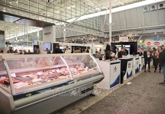 Sản phẩm của Việt Nam gây ấn tượng tốt tại Hội chợ Thủy hải sản Bắc Mỹ 2023