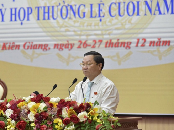 Nguyên Giám đốc Sở Y tế tỉnh Kiên Giang thôi làm đại biểu HĐND