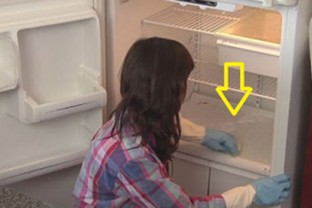 Lau tủ lạnh dùng nước lã là sai: Hòa thứ này vào tủ hết sạch mùi hôi, sạch tinh như mới