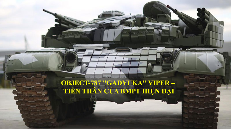 Clip: Object-787 "Gadyuka" Viper - Tiền thân của BMPT hiện đại