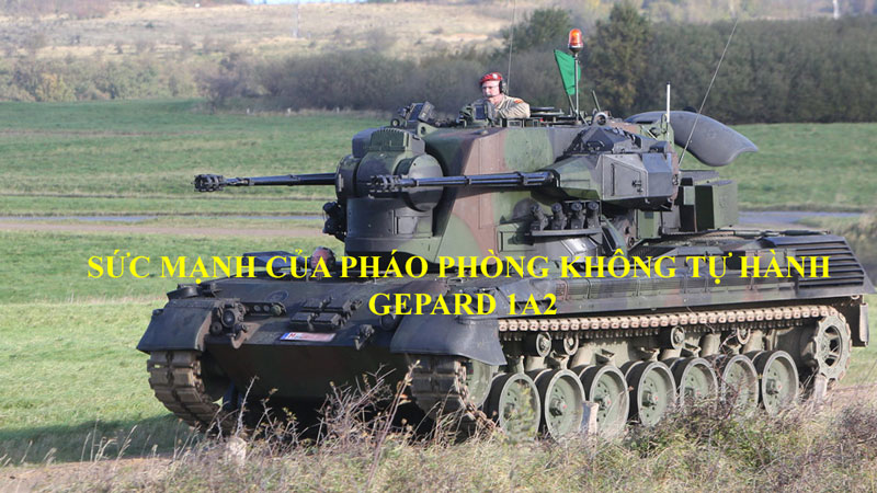 Clip: Sức mạnh của Pháo phòng không tự hành Gepard 1A2