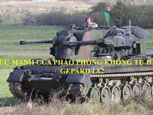 Clip: Sức mạnh của Pháo phòng không tự hành Gepard 1A2