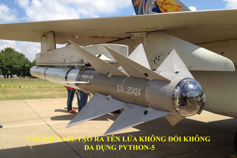 Clip: Cách Israel tạo ra tên lửa không đối không đa dụng Python-5