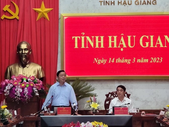 Phó Thủ tướng Trần Hồng Hà