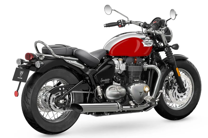 1. Triumph Bonneville Speedmaster Chrome Edition 2023 (giá: 14.295 USD).