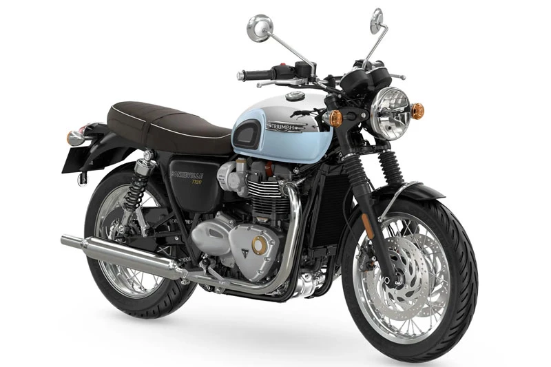 5. Triumph Bonneville T120 Chrome Edition 2023 (giá: 13.495 USD).