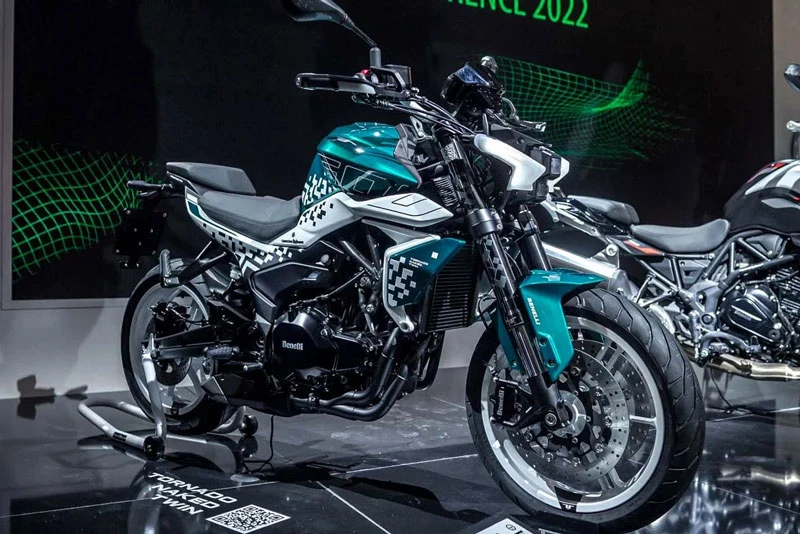 7. Benelli Tornado Naked Twin 500 2023.