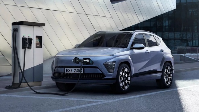 Xe điện Hyundai Kona sẽ có phiên bản dùng 2 pin