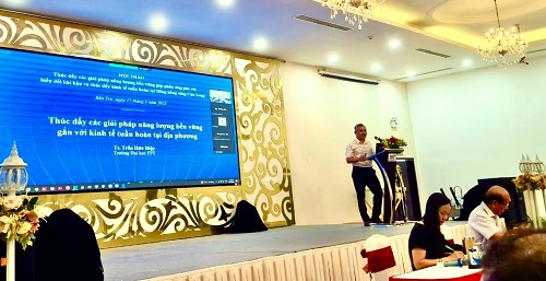 Phát triển năng lượng bền vững gắn với kinh tế tuần hoàn