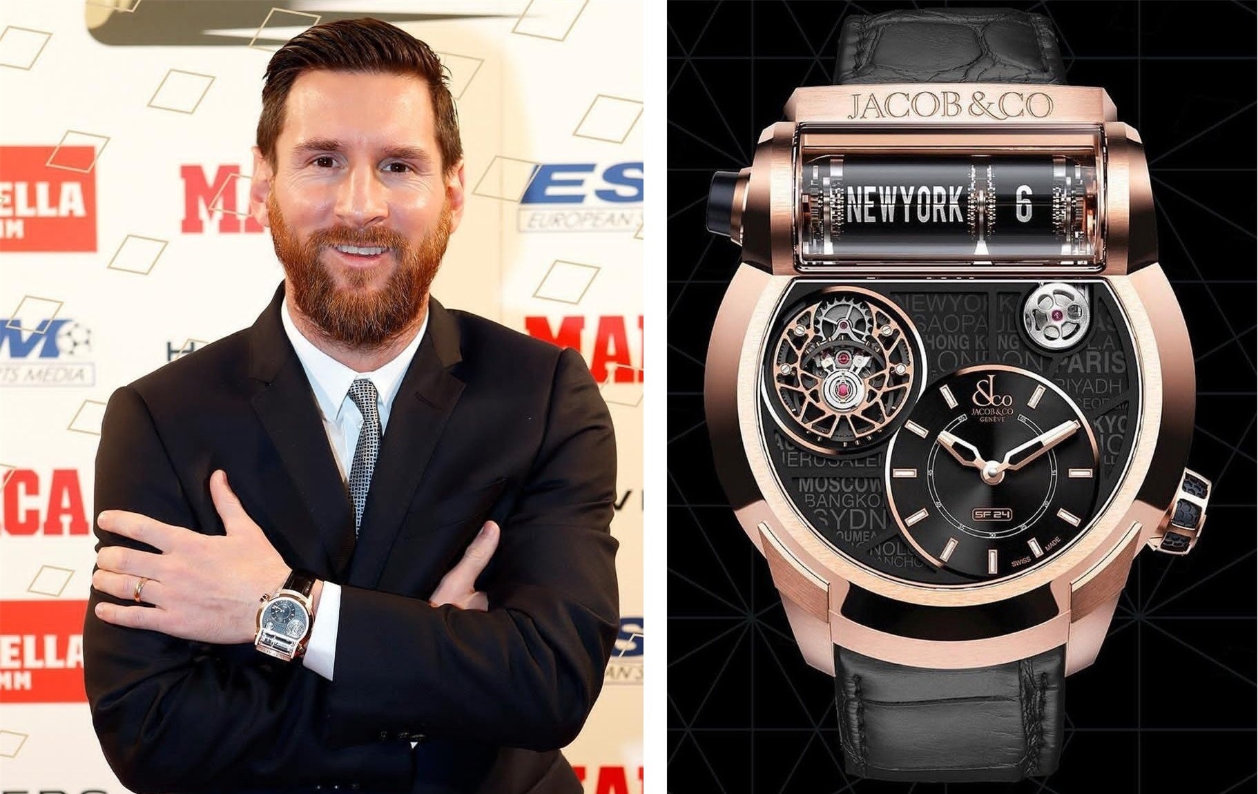 Chiếc đồng hồ đáng giá cả gia tài của Messi ảnh 4