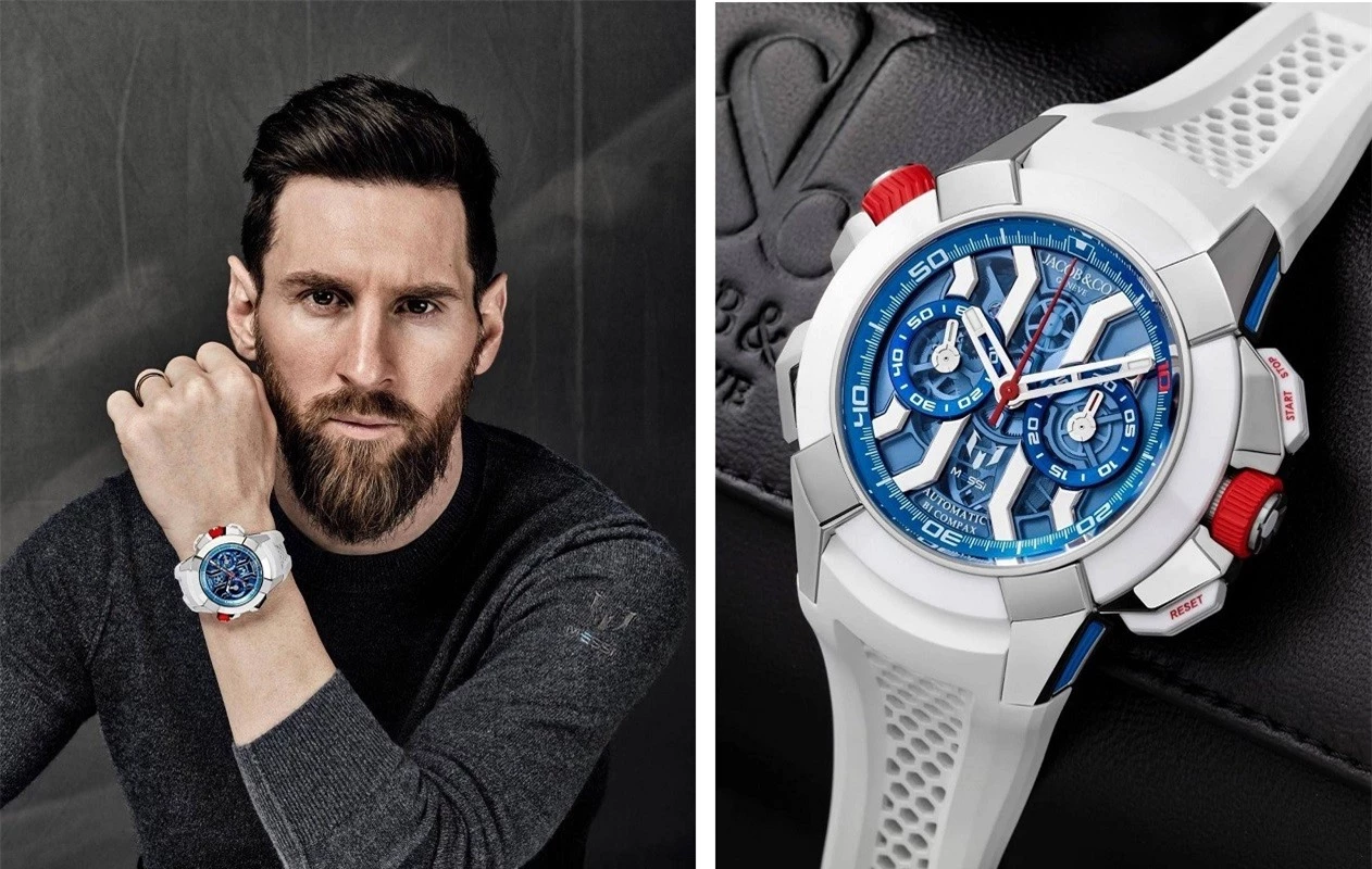 Chiếc đồng hồ đáng giá cả gia tài của Messi ảnh 7