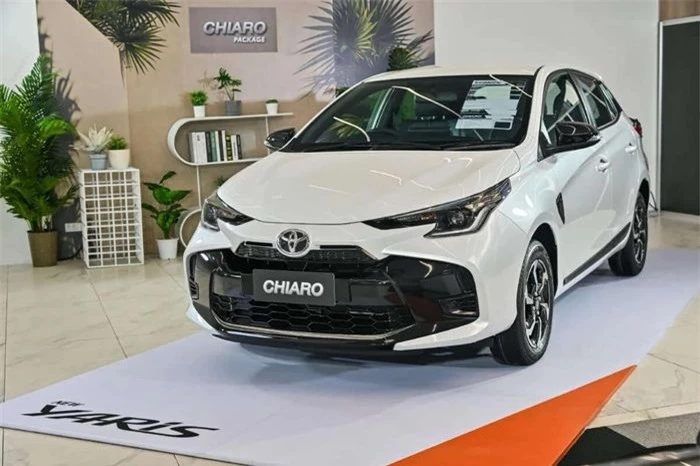 Toyota Yaris 2023 với gói độ Chiaro (tại thị trường Thái Lan)