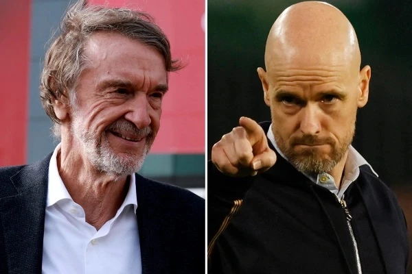 Ten Hag gặp Sir Jim Ratcliffe, 1 trong 2 ông chủ tiềm năng của M.U