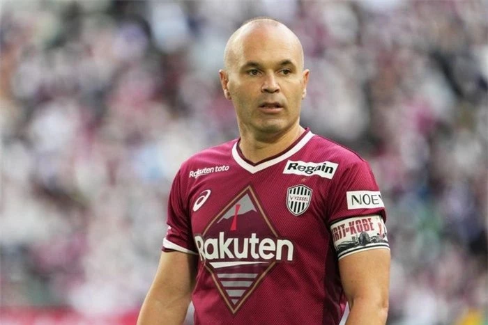 7. Andres Iniesta (Vissel Kobe, mức lương: 30 triệu USD/năm).