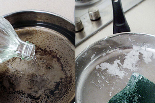 Xử lý vết cháy cứng đầu trên xoong nồi một cách nhanh chóng