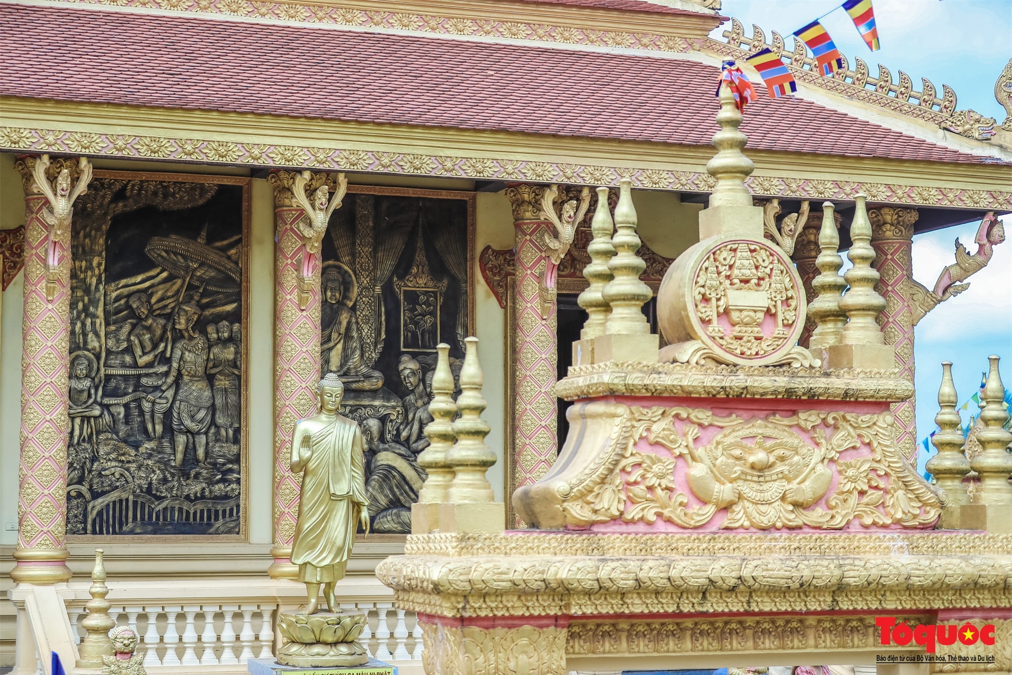 Khám phá kiến trúc chùa Khmer duy nhất ở Hà Nội - Ảnh 8.