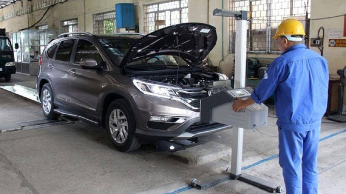 Ôtô hết hạn đăng kiểm bị xử phạt bao nhiêu tiền?