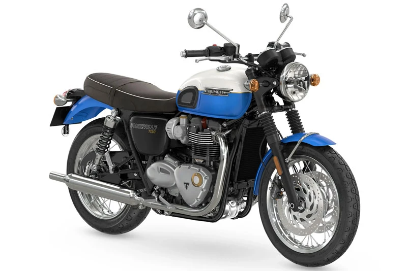 1. Triumph Bonneville T120 2023 (giá khởi điểm: 12.695 USD).