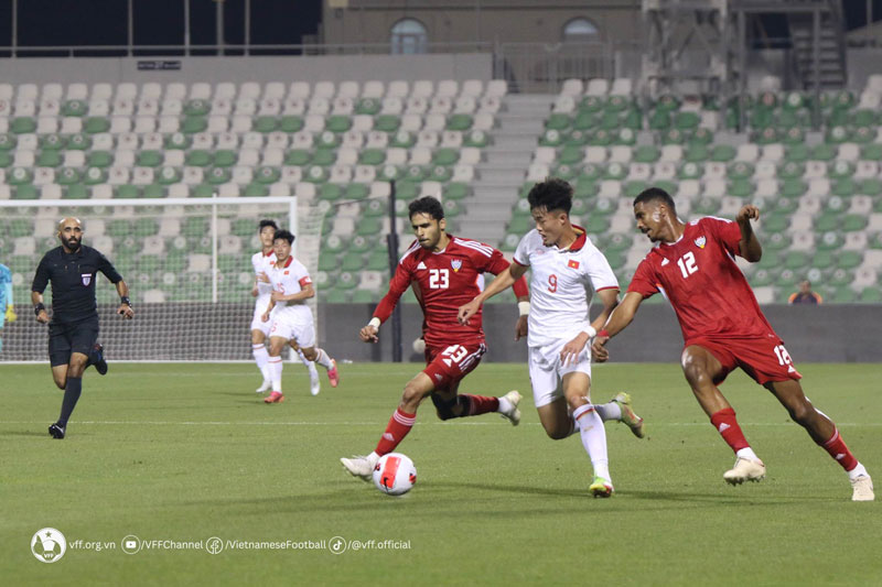 U23 Việt Nam nhận thất bại thứ 2 tại giải U23 Doha Cup bởi vấn đề chiều cao