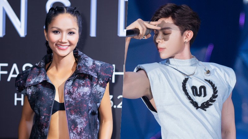 Erik bùng nổ, Hoa hậu H'Hen Niê cực ngầu trên thảm đỏ show thời trang