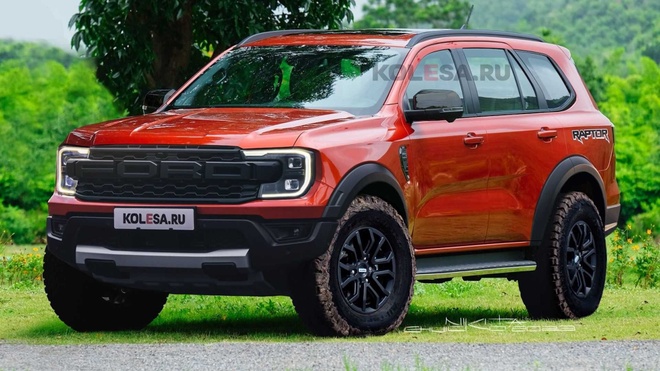 Ford Everest sẽ có phiên bản Raptor?