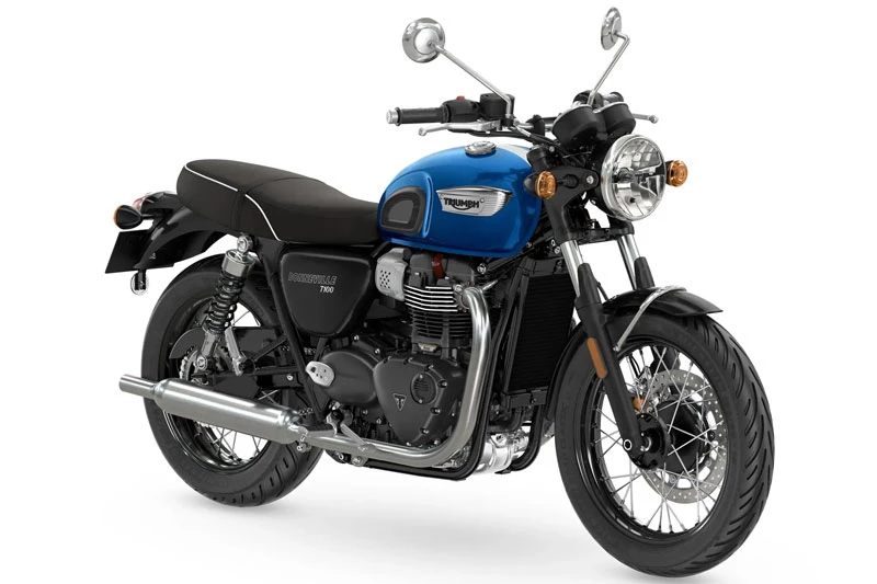 9. Triumph Bonneville T100 Chrome Edition 2023.