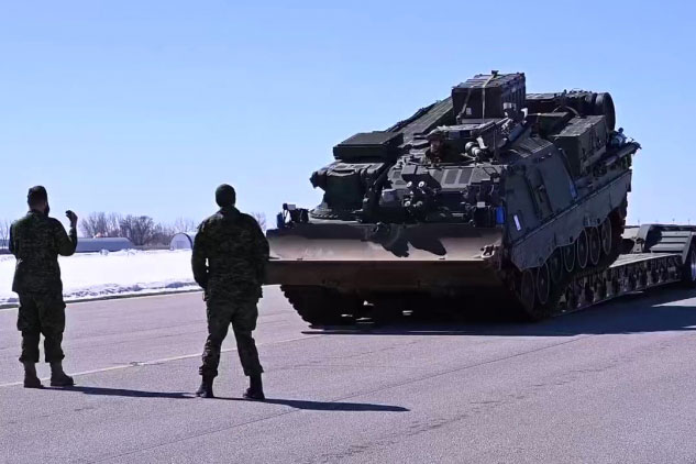 Phương tiện đặc biệt giúp Ukraine cứu hộ xe tăng chiến đấu trên chiến trường