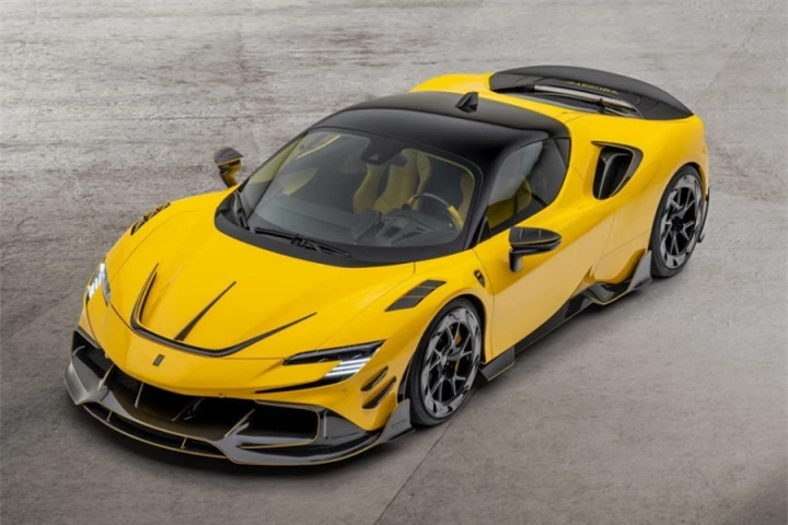 Ferrari SF90 hầm hố với gói độ của Mansory - 8