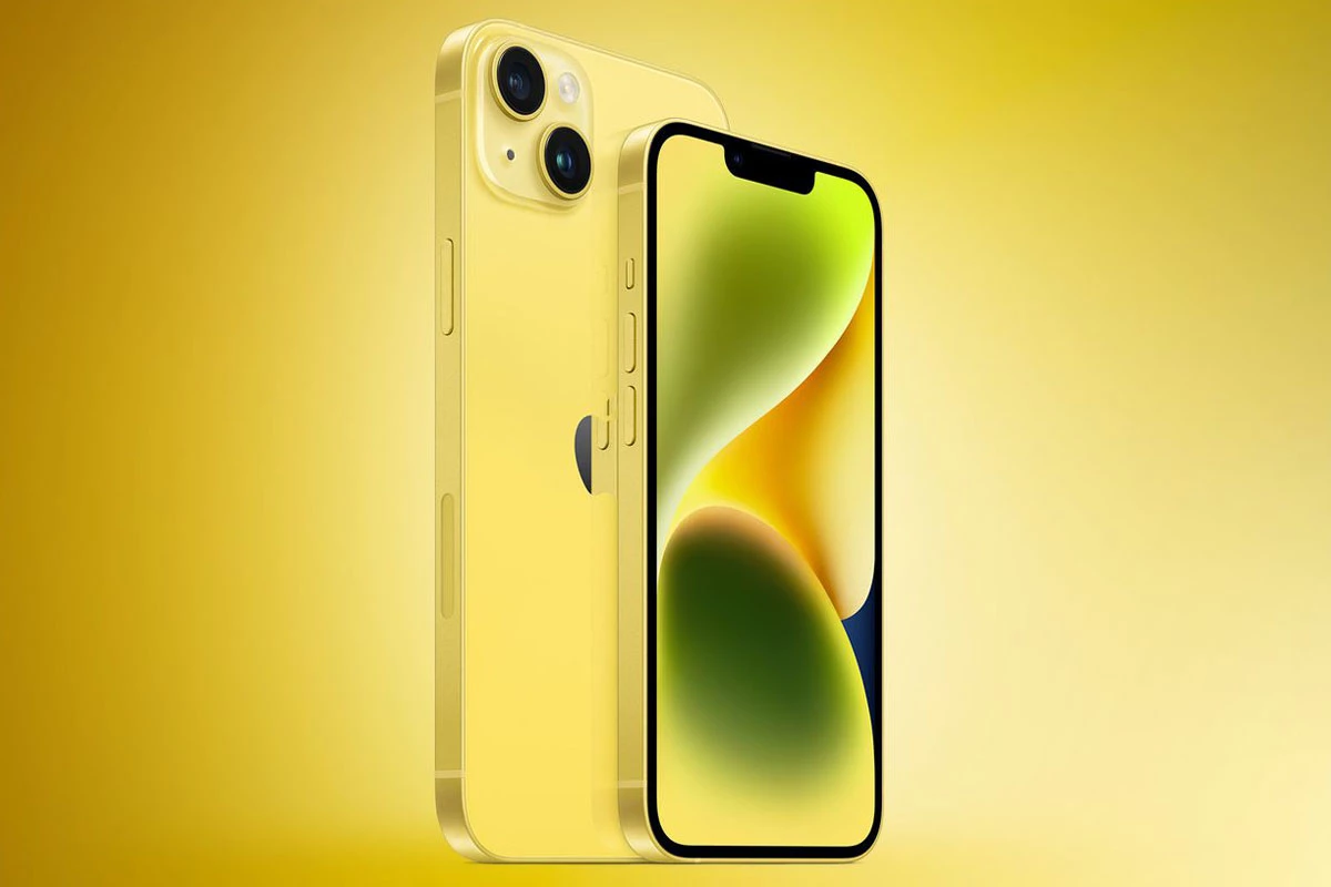 iPhone 14 và iPhone 14 Plus màu vàng. iPhone 14 và iPhone 14 Plus màu vàng.