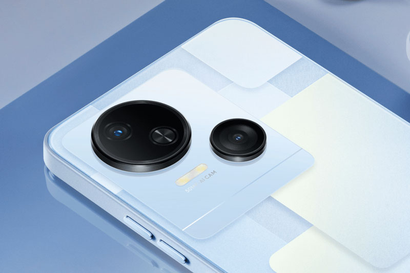 Smartphone 5G, RAM 4 GB, màn hình 90Hz, pin 5.000 mAh, giá 4,44 triệu đồng