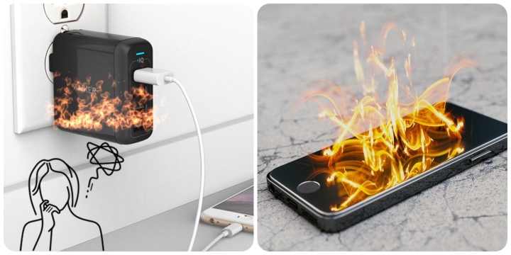 Sạc điện thoại bị nóng có sao không?