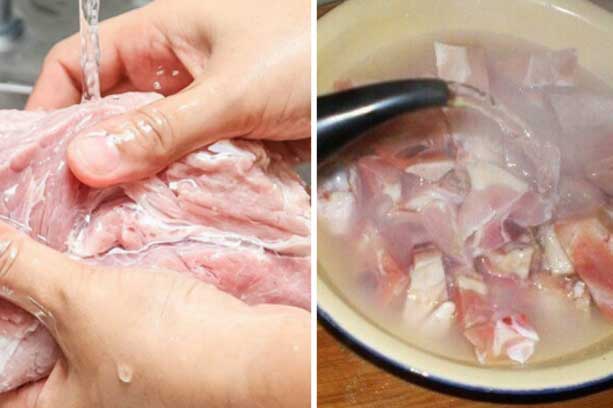 Rửa thịt bằng nước lạnh trực tiếp là dại: Sai lầm kinh điển khiến thịt mất ngon, kém dinh dưỡng, nhiều nhà mắc phải
