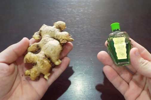 Trộn dầu gió với gừng, tác dụng diệu kỳ khiến ai cũng bất ngờ