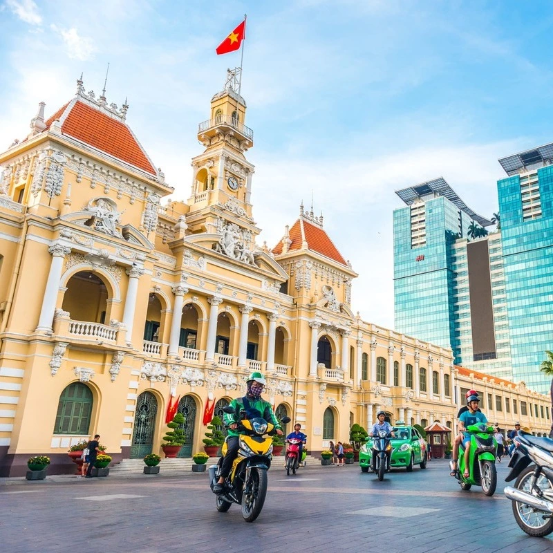 Kiến trúc độc đáo tại Việt Nam là một trong những điểm cộng trong mắt khách du lịch quốc tế. Ảnh: 
