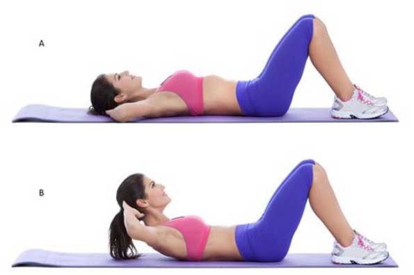 5 bài tập giúp giảm cân nhanh chóng, cho vòng 2 phẳng lì