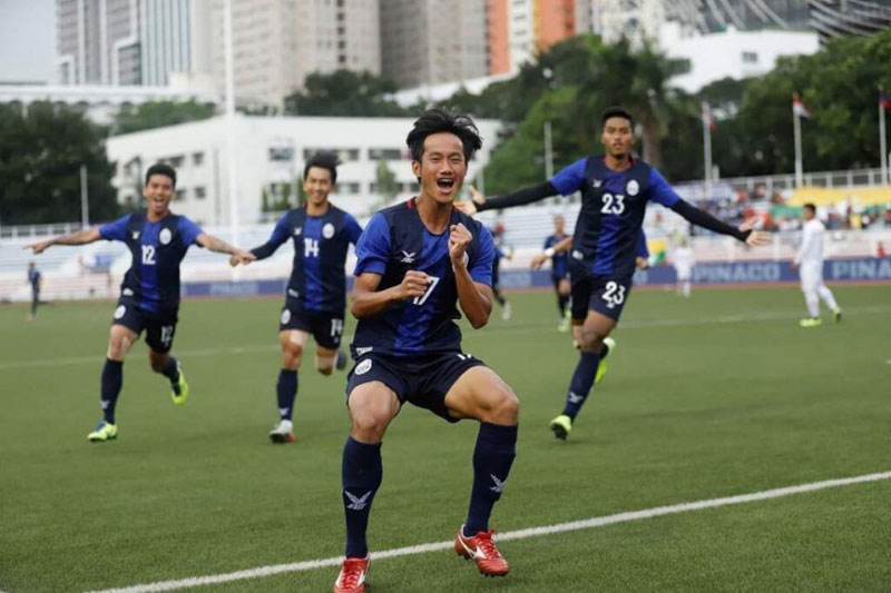 Sao U22 Campuchia tự tin cùng đội nhà vào chung kết SEA Games 32