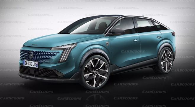 Lộ diện thiết kế của Peugeot 3008 2024, có thêm bản thuần điện