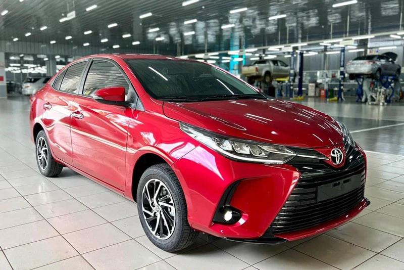 6. Toyota Vios (doanh số: 1.050 chiếc).