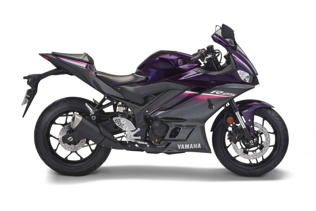 Yamaha YZF-R25 2023 thêm mắt màu sắc mới, giá 123 triệu đồng
