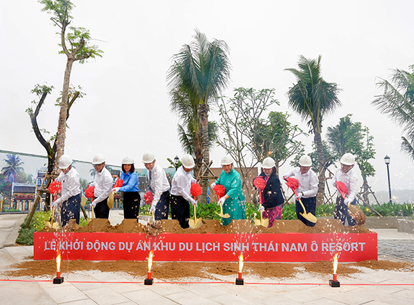 Chính thức khởi động dự án Khu du lịch sinh thái Nam Ô