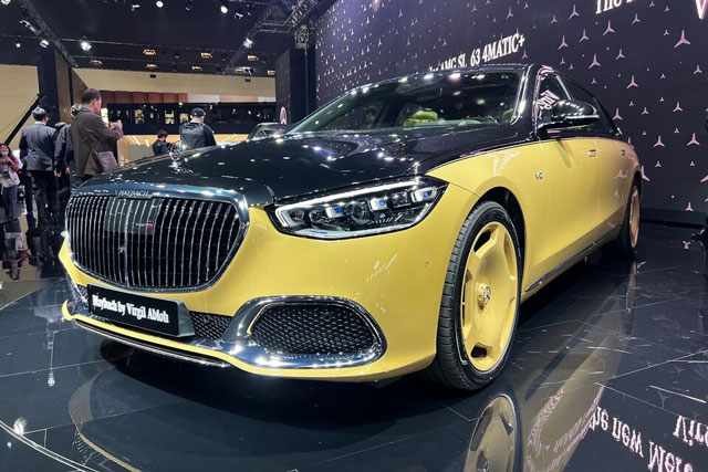 Cận cảnh Mercedes-Maybach S 680 phiên bản giới hạn 150 chiếc trên thế giới