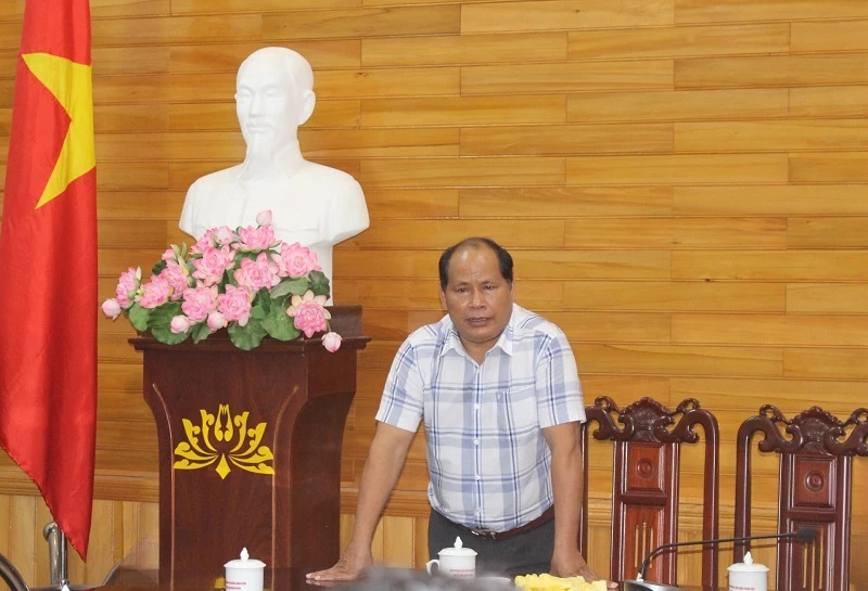 Ông Liêng Hót Ha Hai – Phó Chủ tịch UBND huyện Đam Rông.
