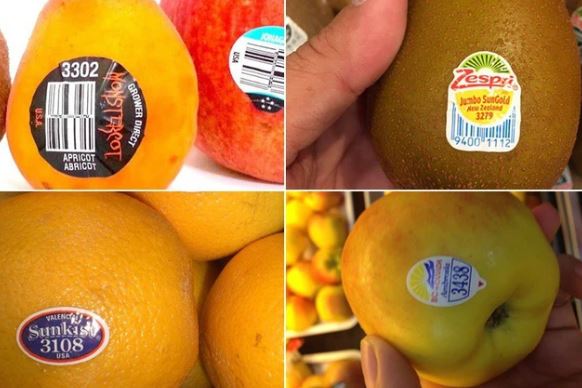 Hoa quả trong siêu thị không phải cứ có mã là tốt, nhân viên bán hàng nói: Đừng mua quả có số này