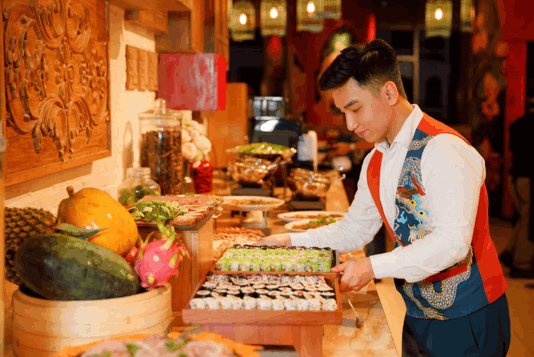 Đặt tiệc buffet tại nhà - Sự lựa chọn thông minh cho những bữa tiệc sang trọng