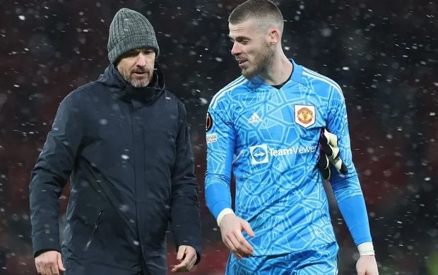 HLV Ten Hag khen De Gea là thủ môn toàn diện