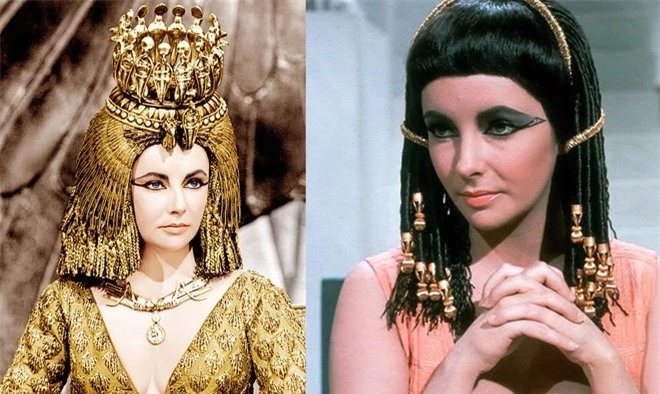 Huyền thoại mắt t&iacute;m Elizabeth Taylor trong vai diễn n&agrave;ng Cleopatra kinh điển. Ảnh Vanity Fair.