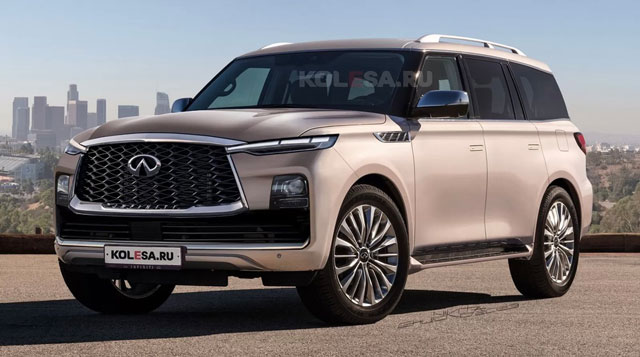 Infiniti QX80 thế hệ tiếp theo sẽ áp dụng thiết kế hoàn toàn mới