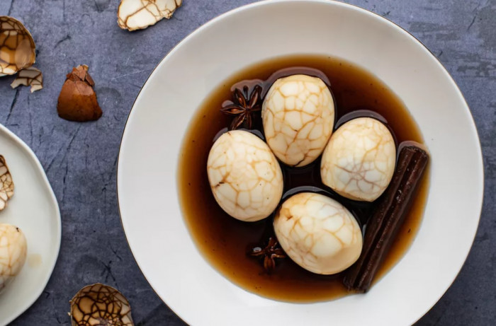 Cách làm trứng cẩm thạch ngon chuẩn vị